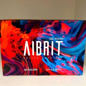 Aibrit Nail Gel Polish, 20 colors gel polishes plus 4 top and base coats. New!